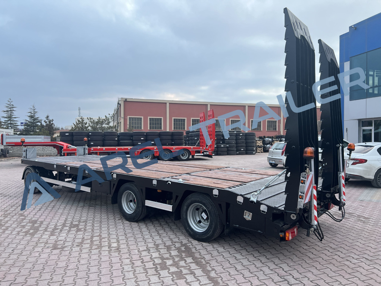 AREL TRAILER 2+1 AXLE DRAWBAR REMORQUE TRAILER - Низкорамный прицеп: фото 4 AREL TRAILER 2+1 AXLE DRAWBAR REMORQUE TRAILER - Низкорамный прицеп: фото 4