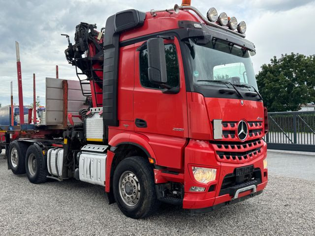 Mercedes-Benz 2651*6x2/4x4*HAD*PALFINGER-KRAN*KOMPLETTZUG*LENK - Тягач, Полуприцеп лесовоз: фото 4 Mercedes-Benz 2651*6x2/4x4*HAD*PALFINGER-KRAN*KOMPLETTZUG*LENK - Тягач, Полуприцеп лесовоз: фото 4