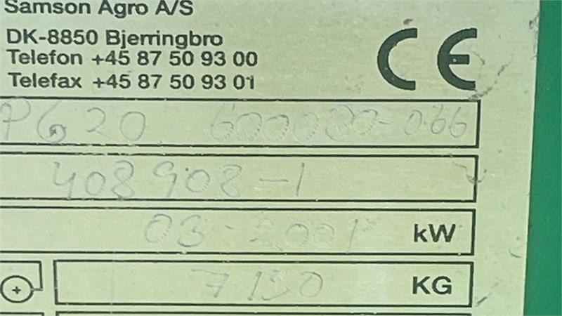 Samson PG20 PG 20 - Цистерна для жидкого навоза: фото 5 Samson PG20 PG 20 - Цистерна для жидкого навоза: фото 5