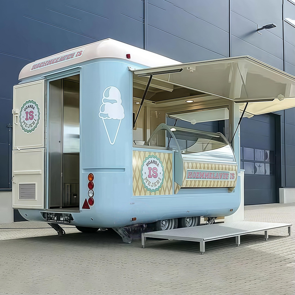 Maichi Fast Mobile Food Cart Food Coffee Vend Mobile Kitchen Mobile Food Trailer - Торговый прицеп: фото 2 Maichi Fast Mobile Food Cart Food Coffee Vend Mobile Kitchen Mobile Food Trailer - Торговый прицеп: фото 2