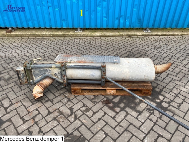 Mercedes-Benz Exhaust system truck, euro 4 - Глушитель: фото 1 Mercedes-Benz Exhaust system truck, euro 4 - Глушитель: фото 1