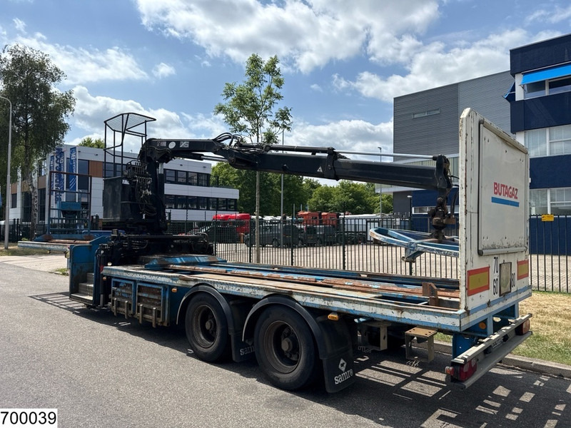 Samro open laadbak Hiab - Полуприцеп бортовой/ Платформа: фото 2 Samro open laadbak Hiab - Полуприцеп бортовой/ Платформа: фото 2