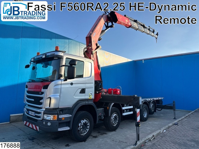Scania G 440 8x2, EURO 5, Fassi, Retarder, Remote - Грузовик бортовой/ Платформа, Автоманипулятор: фото 1 Scania G 440 8x2, EURO 5, Fassi, Retarder, Remote - Грузовик бортовой/ Платформа, Автоманипулятор: фото 1