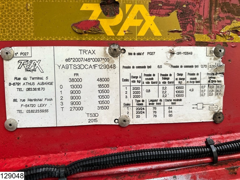 Trax Chassis Timber transport, Kesla 2012 - Полуприцеп лесовоз: фото 3 Trax Chassis Timber transport, Kesla 2012 - Полуприцеп лесовоз: фото 3