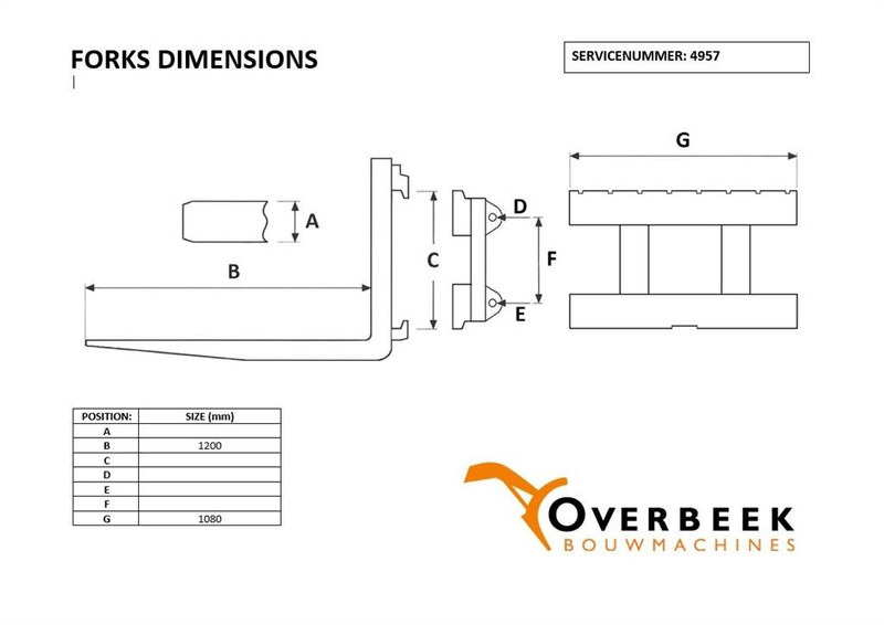 E.L.M. Kragelund A/S RELV 2011 - Sideshift - Forks - Вилы: фото 4 E.L.M. Kragelund A/S RELV 2011 - Sideshift - Forks - Вилы: фото 4