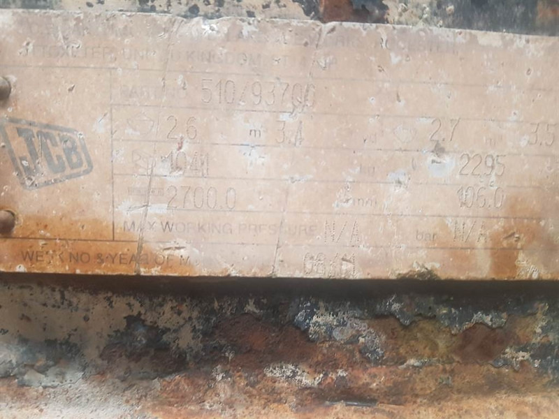 JCB 436E HT-510/93700-2,70 mtr-Bucket/Schaufel/Bak - Ковш для Строительной техники: фото 4 JCB 436E HT-510/93700-2,70 mtr-Bucket/Schaufel/Bak - Ковш для Строительной техники: фото 4