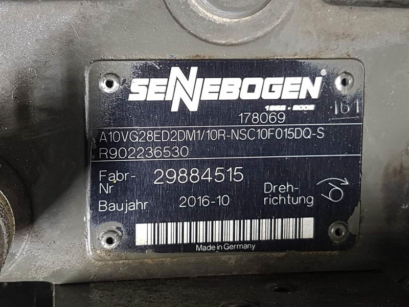 Sennebogen 818E-Rexroth A10VG28ED2DM1/10R-Load sensing pump - Гидравлика для Строительной техники: фото 5 Sennebogen 818E-Rexroth A10VG28ED2DM1/10R-Load sensing pump - Гидравлика для Строительной техники: фото 5