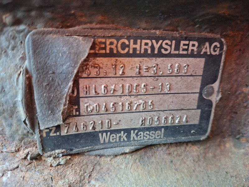 Mercedes-Benz HL6/1DCS-13 - Задняя ось: фото 5 Mercedes-Benz HL6/1DCS-13 - Задняя ось: фото 5