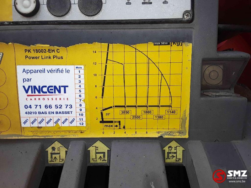 Грузовик бортовой/ Платформа, Автоманипулятор Renault Kerax 380 Palfinger Pk18002EH +remote: фото 11