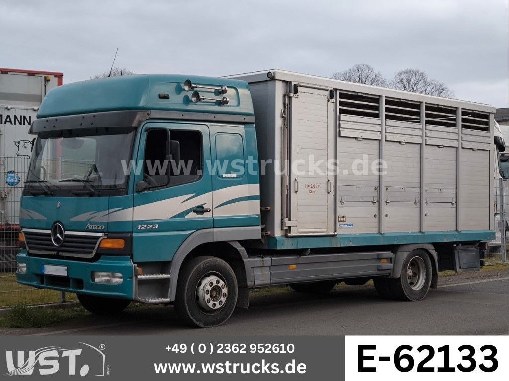 Mercedes-Benz Atego 1223 1 Stock Hohe Gitter Viehtransporter - Коневоз: фото 1 Mercedes-Benz Atego 1223 1 Stock Hohe Gitter Viehtransporter - Коневоз: фото 1