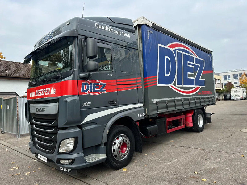 DAF XF 106.440 DAF XF 106 440 BL 4x2 *SpaceCab*Pritschenwagen mit Schiebeplane und EDSCHA - Verdeck* - Тентованный грузовик: фото 1 DAF XF 106.440 DAF XF 106 440 BL 4x2 *SpaceCab*Pritschenwagen mit Schiebeplane und EDSCHA - Verdeck* - Тентованный грузовик: фото 1