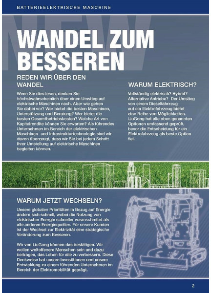 LIUGONG 9027 FE vollelektrisch, 2.680 kg - Мини-экскаватор: фото 2 LIUGONG 9027 FE vollelektrisch, 2.680 kg - Мини-экскаватор: фото 2