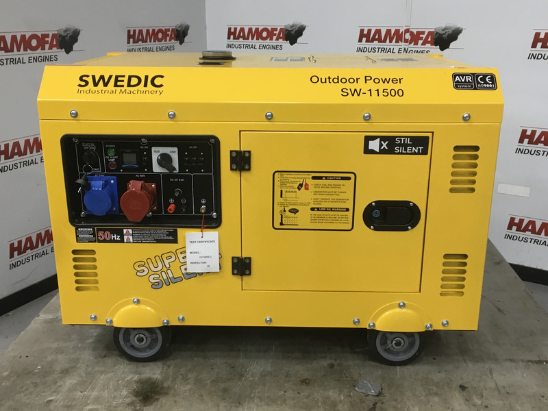 SWEDIC SW-11500 GENERATOR 10KVA NEW - Электрогенератор: фото 1 SWEDIC SW-11500 GENERATOR 10KVA NEW - Электрогенератор: фото 1