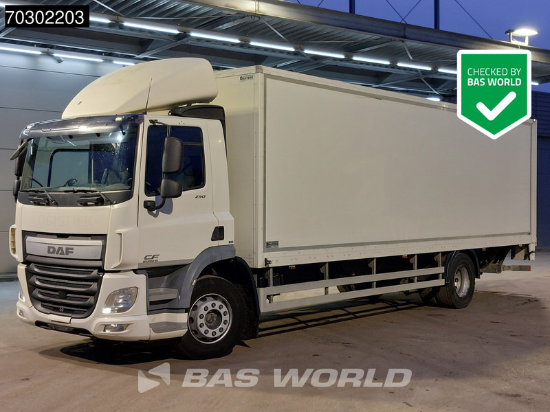 DAF CF 250 4X2 19tonner Automatic 2000kg Ladebordwand Airco Euro 6 - Грузовик с закрытым кузовом: фото 1 DAF CF 250 4X2 19tonner Automatic 2000kg Ladebordwand Airco Euro 6 - Грузовик с закрытым кузовом: фото 1