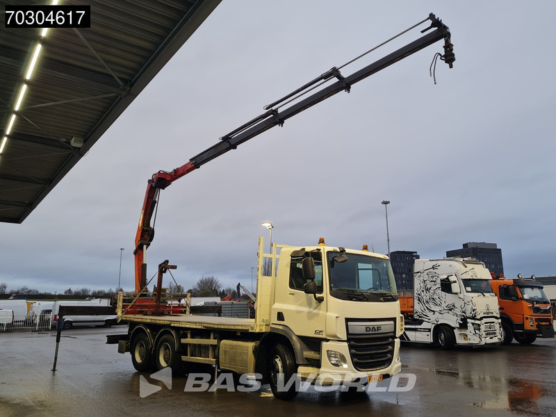 DAF CF 370 6X4 NL-Truck HMF1820-K4 Crane Manual Steelsuspension Big-Axle Euro 6 - Грузовик бортовой/ Платформа, Автоманипулятор: фото 3 DAF CF 370 6X4 NL-Truck HMF1820-K4 Crane Manual Steelsuspension Big-Axle Euro 6 - Грузовик бортовой/ Платформа, Автоманипулятор: фото 3