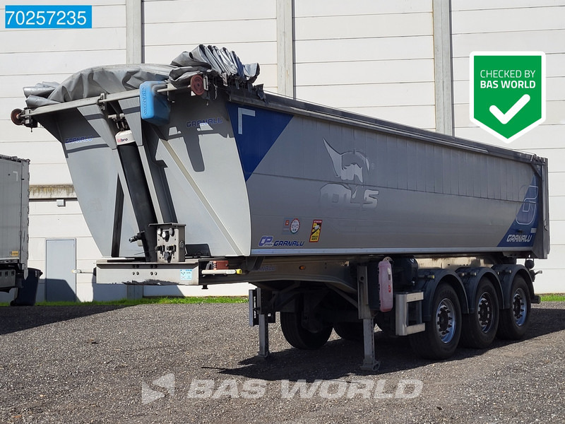 Самосвальный полуприцеп Granalu SR3E-JD22.5-27 26m3 Liftachse ALU: фото 1