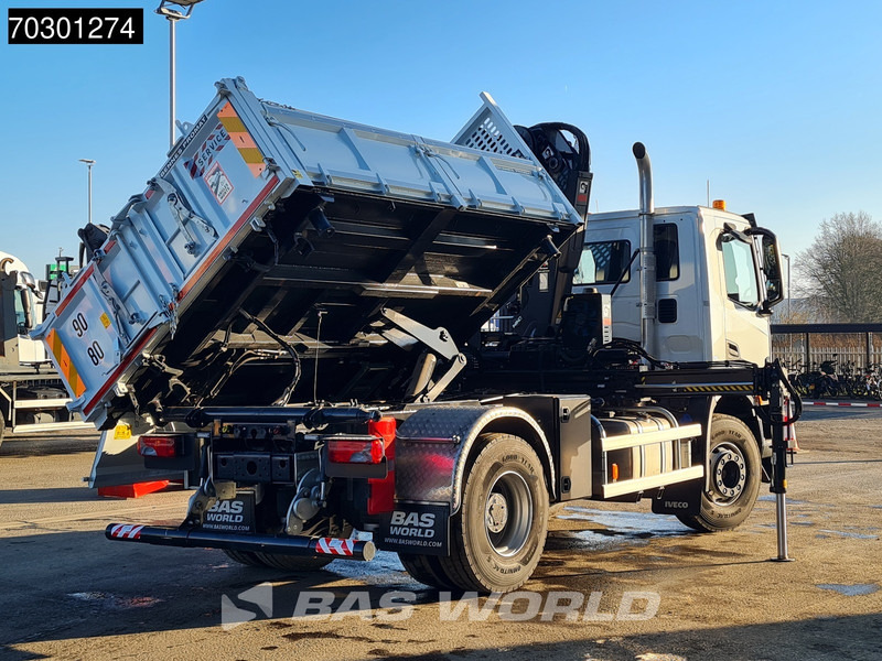 Новый Самосвал, Автоманипулятор Iveco X-Way 400 4X2 New! HIAB X-Hiduo 138B S-3 Crane 5m3 Promat Tipper Automatic Euro 6: фото 13