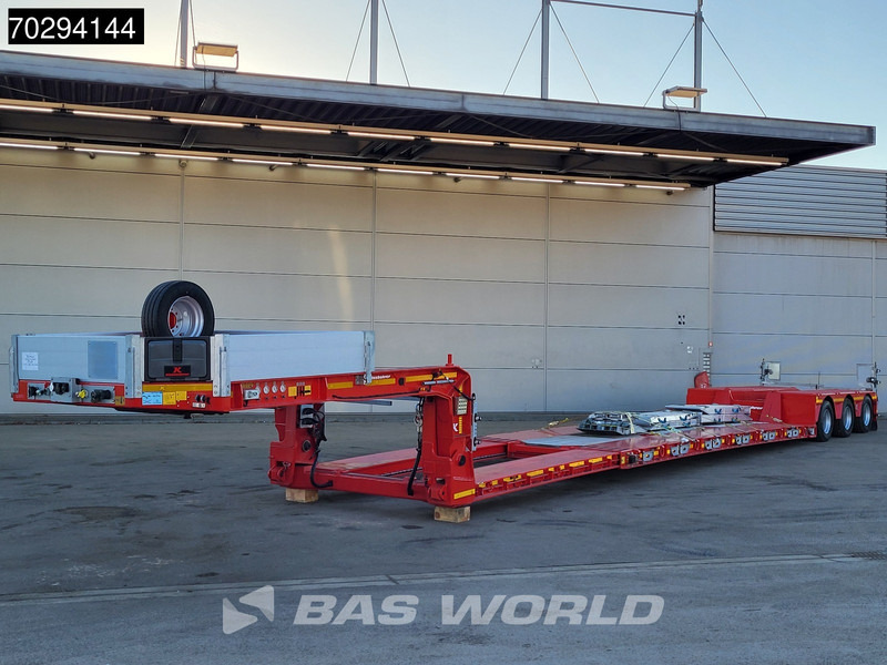 Kässbohrer LB3E 3 axles NEW! Extenable 540cm Gooseneck 3xSteeringaxle - Низкорамный полуприцеп: фото 2 Kässbohrer LB3E 3 axles NEW! Extenable 540cm Gooseneck 3xSteeringaxle - Низкорамный полуприцеп: фото 2