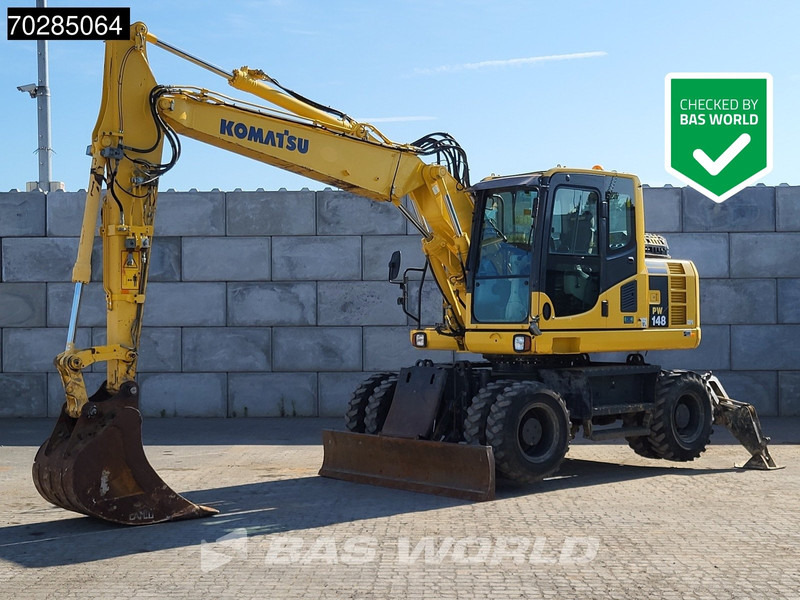 Komatsu PW148 -8 - Колёсный экскаватор: фото 1 Komatsu PW148 -8 - Колёсный экскаватор: фото 1