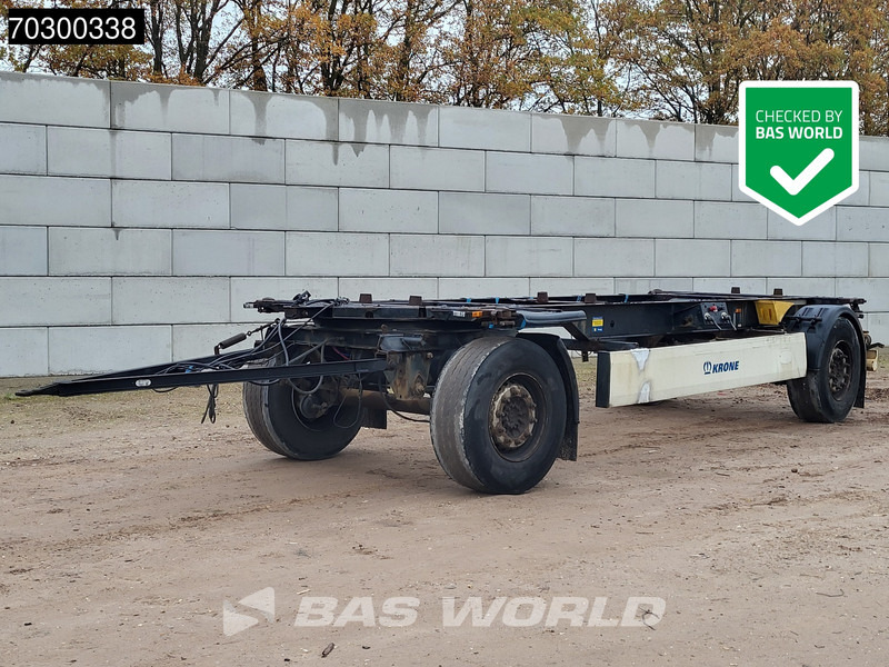 Krone AZ 20ft - Прицеп-контейнеровоз/ Сменный кузов: фото 1 Krone AZ 20ft - Прицеп-контейнеровоз/ Сменный кузов: фото 1