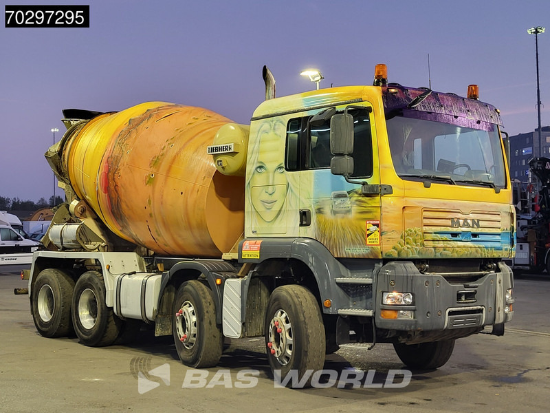 MAN 35.363 8X4 9m3 Liebherr mixer Big-Axle Steelsuspension Automatic Euro 3 - Автобетоносмеситель: фото 3 MAN 35.363 8X4 9m3 Liebherr mixer Big-Axle Steelsuspension Automatic Euro 3 - Автобетоносмеситель: фото 3