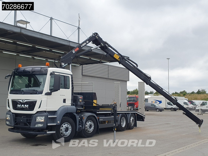 MAN TGS 35.360 8X2 HIAB X-Hiduo 158 BS-3 Crane Lift+lenkasche Machine transporter Euro 6 - Автовоз, Автоманипулятор: фото 5 MAN TGS 35.360 8X2 HIAB X-Hiduo 158 BS-3 Crane Lift+lenkasche Machine transporter Euro 6 - Автовоз, Автоманипулятор: фото 5