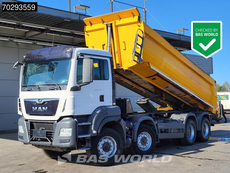 MAN TGS 41.510 8X4 19m3 Meiller tipper Steelsuspension Manual Big-Axle Euro 6 - Самосвал: фото 1 MAN TGS 41.510 8X4 19m3 Meiller tipper Steelsuspension Manual Big-Axle Euro 6 - Самосвал: фото 1