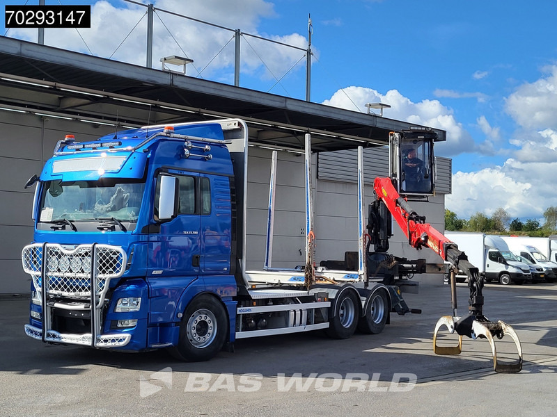 MAN TGX 33.580 TGX 6X4 Palfinger Epsilon Wood crane Holztransport Retarder Navi Xenon Euro 6 - Лесовоз, Автоманипулятор: фото 5 MAN TGX 33.580 TGX 6X4 Palfinger Epsilon Wood crane Holztransport Retarder Navi Xenon Euro 6 - Лесовоз, Автоманипулятор: фото 5