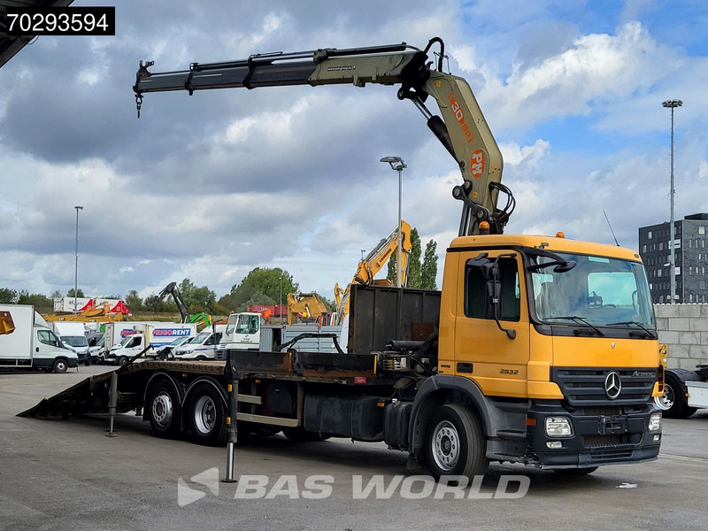 Mercedes-Benz Actros 2532 6X2 PM 30 T/M Crane Kran Remote Lift+Steering Axle 3-Pedals - Грузовик бортовой/ Платформа, Автоманипулятор: фото 3 Mercedes-Benz Actros 2532 6X2 PM 30 T/M Crane Kran Remote Lift+Steering Axle 3-Pedals - Грузовик бортовой/ Платформа, Автоманипулятор: фото 3