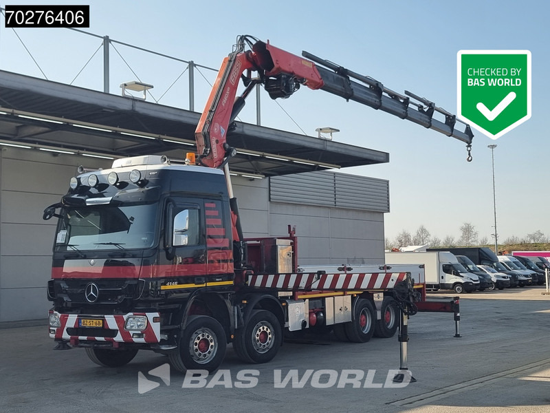 Mercedes-Benz Actros 4146 8X4 FASSI F600AXP.26 Crane Kran NL-Truck Euro 5 - Грузовик бортовой/ Платформа, Автоманипулятор: фото 1 Mercedes-Benz Actros 4146 8X4 FASSI F600AXP.26 Crane Kran NL-Truck Euro 5 - Грузовик бортовой/ Платформа, Автоманипулятор: фото 1