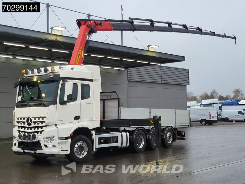 Mercedes-Benz Aroc 3653 Arocs 8X4 Palfinger PK26002-EH G Kran Crane Remote Lift + steering axle Euro 6 - Грузовик бортовой/ Платформа, Автоманипулятор: фото 1 Mercedes-Benz Aroc 3653 Arocs 8X4 Palfinger PK26002-EH G Kran Crane Remote Lift + steering axle Euro 6 - Грузовик бортовой/ Платформа, Автоманипулятор: фото 1