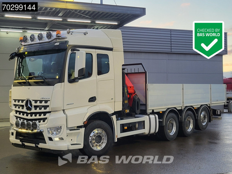 Mercedes-Benz Aroc 3653 Arocs 8X4 Palfinger PK26002-EH G Kran Crane Remote Lift + steering axle Euro 6 - Грузовик бортовой/ Платформа, Автоманипулятор: фото 1 Mercedes-Benz Aroc 3653 Arocs 8X4 Palfinger PK26002-EH G Kran Crane Remote Lift + steering axle Euro 6 - Грузовик бортовой/ Платформа, Автоманипулятор: фото 1