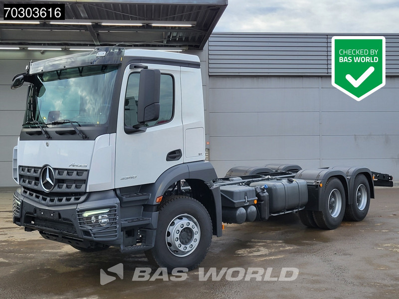 Mercedes-Benz Arocs 3340 6X4 NEW! Euro 5 Full Steel Big Axle Automatic - Грузовик-шасси: фото 1 Mercedes-Benz Arocs 3340 6X4 NEW! Euro 5 Full Steel Big Axle Automatic - Грузовик-шасси: фото 1