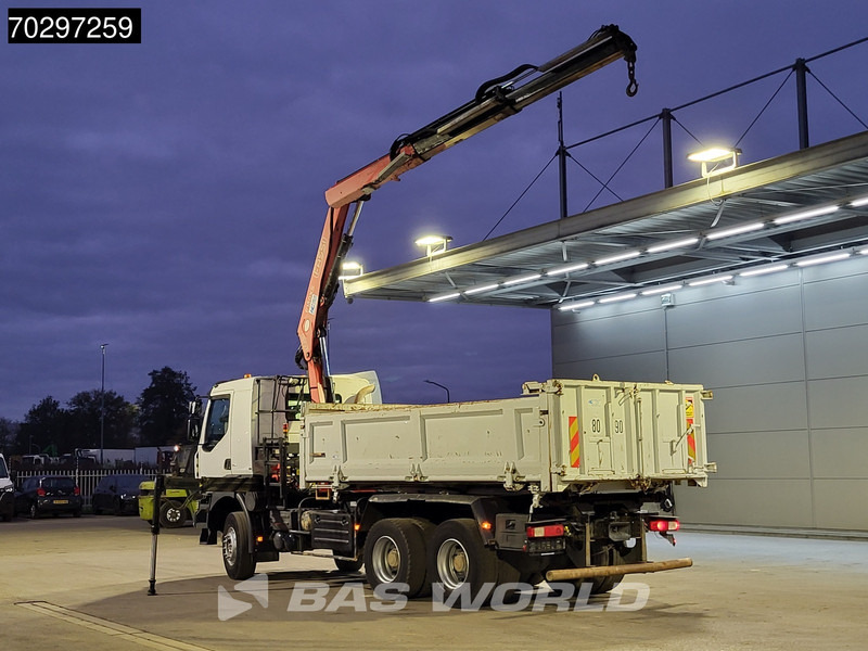 Renault Kerax 370 Kerax 6X4 Fassi F150AXS.22 Crane 10m3 2-side tipper Big-Axle Steelsuspension Manual - Самосвал, Автоманипулятор: фото 2 Renault Kerax 370 Kerax 6X4 Fassi F150AXS.22 Crane 10m3 2-side tipper Big-Axle Steelsuspension Manual - Самосвал, Автоманипулятор: фото 2