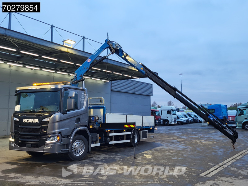 Scania P280 4X2 HMF 1420K-RC Kran Crane Leather seats Automatic Euro 6 - Грузовик бортовой/ Платформа, Автоманипулятор: фото 5 Scania P280 4X2 HMF 1420K-RC Kran Crane Leather seats Automatic Euro 6 - Грузовик бортовой/ Платформа, Автоманипулятор: фото 5