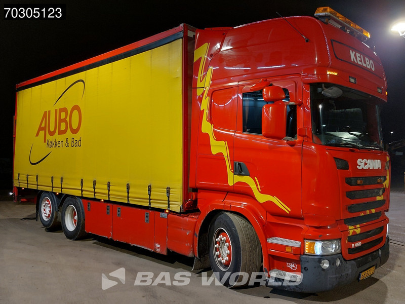 Scania R 450 R 6X2 Topliner Curtainsider 2500kg Ladebordwand Retarder Automatic Euro 6 - Тентованный грузовик: фото 3 Scania R 450 R 6X2 Topliner Curtainsider 2500kg Ladebordwand Retarder Automatic Euro 6 - Тентованный грузовик: фото 3