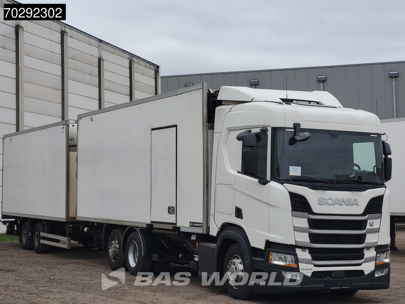 Scania R410 6X2 Refrigerated Combi Lamberet Carrier Retarder Euro 6 - Рефрижератор: фото 3 Scania R410 6X2 Refrigerated Combi Lamberet Carrier Retarder Euro 6 - Рефрижератор: фото 3