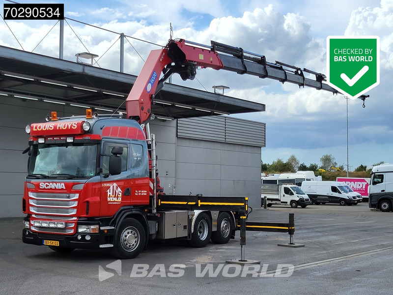 Scania G440 6X2 NL Crane Truck HMF 6020 K8 Kran Winch Retarder Lift-Steering Axle - Тягач: фото 1 Scania G440 6X2 NL Crane Truck HMF 6020 K8 Kran Winch Retarder Lift-Steering Axle - Тягач: фото 1