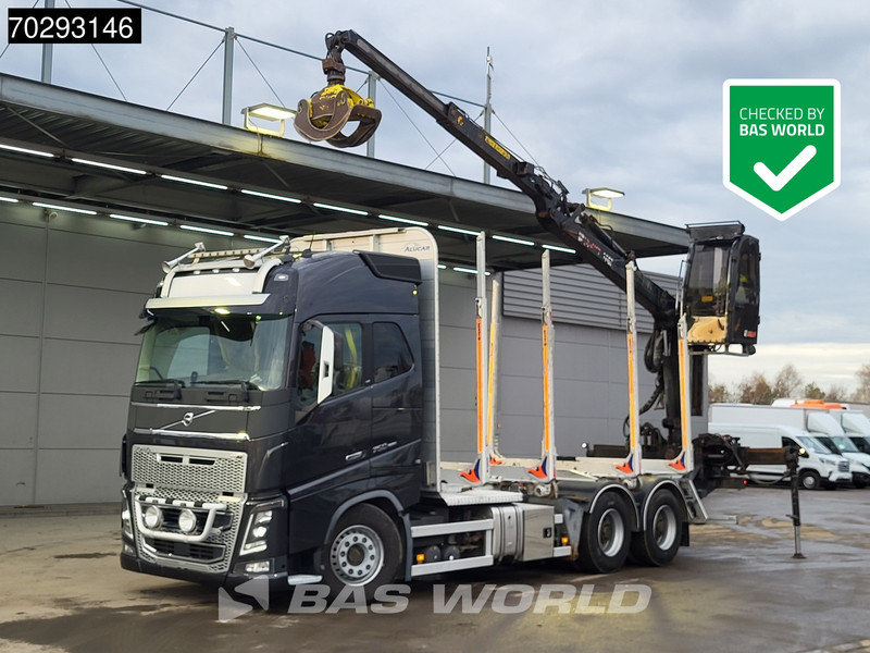 Volvo FH16 750 FH16 6X4 HIAB LOGLIFT F108S 83 Wood crane Retarder VEB+ Big-Axle Euro 6 - Лесовоз, Автоманипулятор: фото 1 Volvo FH16 750 FH16 6X4 HIAB LOGLIFT F108S 83 Wood crane Retarder VEB+ Big-Axle Euro 6 - Лесовоз, Автоманипулятор: фото 1