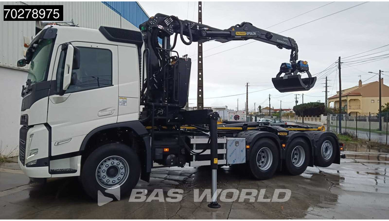 Volvo FM 460 8X4 NEW! Palfinger Q200Z95TR HPLS Crane + HT 24 TEC Hooklift ACC LED - Крюковой мультилифт, Автоманипулятор: фото 5 Volvo FM 460 8X4 NEW! Palfinger Q200Z95TR HPLS Crane + HT 24 TEC Hooklift ACC LED - Крюковой мультилифт, Автоманипулятор: фото 5