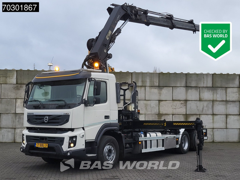 Volvo FMX 370 FMX 6X2 HIAB 244 E P-3 Hipro Kran + XR21S56 containersystem Lift+steering - Крюковой мультилифт, Автоманипулятор: фото 1 Volvo FMX 370 FMX 6X2 HIAB 244 E P-3 Hipro Kran + XR21S56 containersystem Lift+steering - Крюковой мультилифт, Автоманипулятор: фото 1