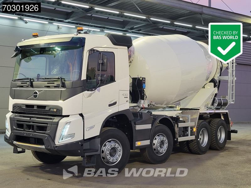 Volvo FMX 430 8X4 NEW! 10m3 Mixer Automatic Big-Axle Euro 6 - Автобетоносмеситель: фото 1 Volvo FMX 430 8X4 NEW! 10m3 Mixer Automatic Big-Axle Euro 6 - Автобетоносмеситель: фото 1