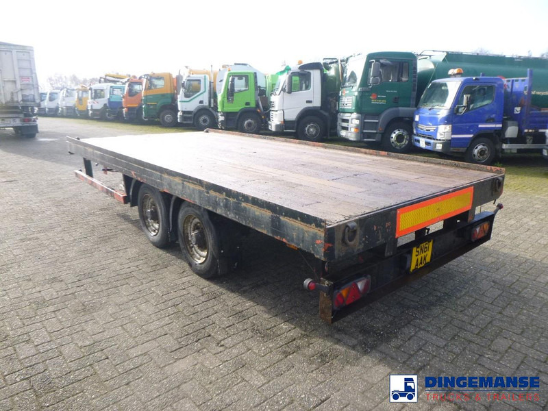 Adcliffe 2-axle drawbar platform trailer 7 t - Прицеп бортовой/ Платформа: фото 3 Adcliffe 2-axle drawbar platform trailer 7 t - Прицеп бортовой/ Платформа: фото 3