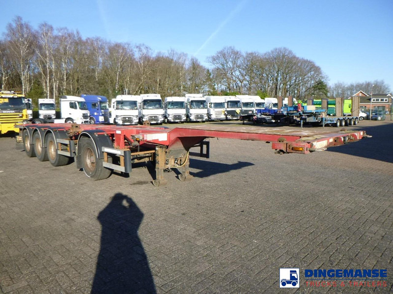 D-Tec 4-axle container combi trailer (3 + 1 axles) 20-30-40-45 ft - Полуприцеп-контейнеровоз/ Сменный кузов: фото 2 D-Tec 4-axle container combi trailer (3 + 1 axles) 20-30-40-45 ft - Полуприцеп-контейнеровоз/ Сменный кузов: фото 2