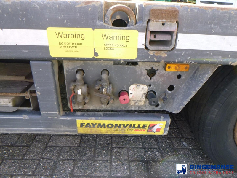 Низкорамный полуприцеп Faymonville 4-axle semi lowbed trailer 73 t ext.: фото 11