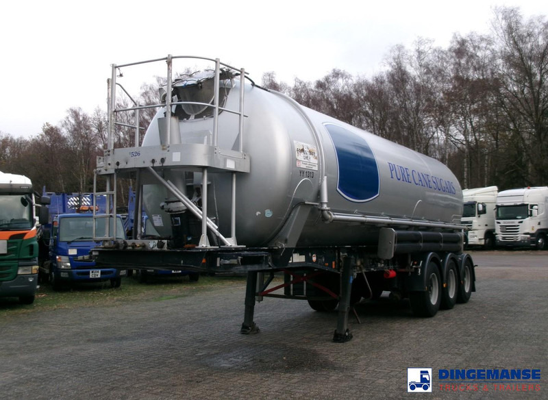 Feldbinder Powder tank alu 38 m3 (tipping) - Полуприцеп-цистерна: фото 1 Feldbinder Powder tank alu 38 m3 (tipping) - Полуприцеп-цистерна: фото 1