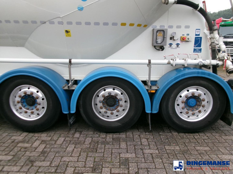 Feldbinder Powder tank alu 40 m3 / 1 comp + compressor - Полуприцеп-цистерна: фото 5 Feldbinder Powder tank alu 40 m3 / 1 comp + compressor - Полуприцеп-цистерна: фото 5