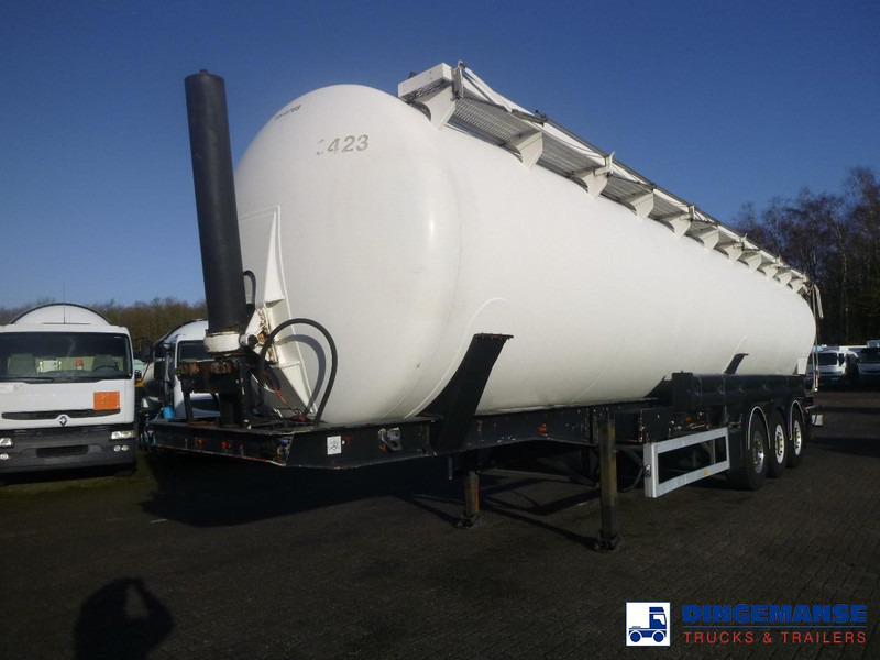 Feldbinder Powder tank alu 63 m3 (tipping) - Полуприцеп-цистерна: фото 1 Feldbinder Powder tank alu 63 m3 (tipping) - Полуприцеп-цистерна: фото 1
