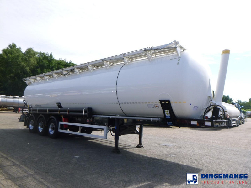 Feldbinder Powder tank alu 63 m3 (tipping) - Полуприцеп-цистерна: фото 2 Feldbinder Powder tank alu 63 m3 (tipping) - Полуприцеп-цистерна: фото 2