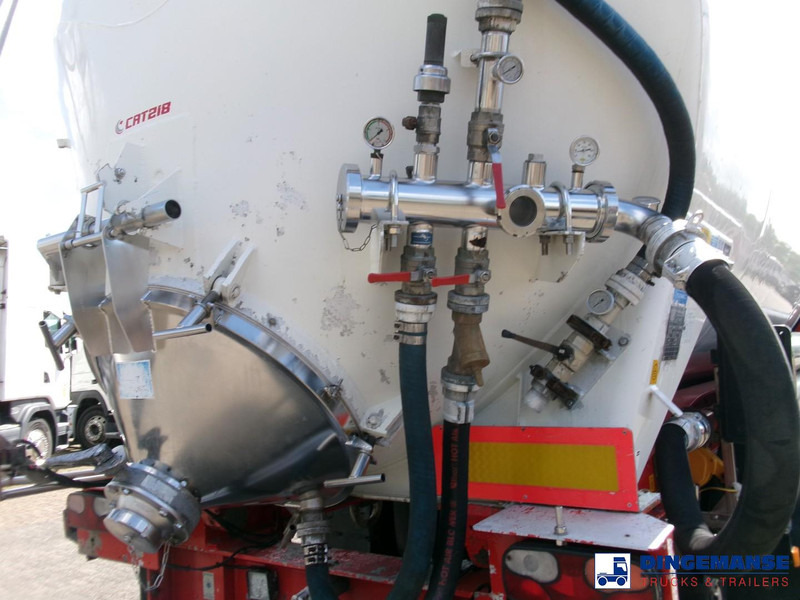 Feldbinder Powder tank alu (tipping) 63 m3 - Полуприцеп-цистерна: фото 5 Feldbinder Powder tank alu (tipping) 63 m3 - Полуприцеп-цистерна: фото 5